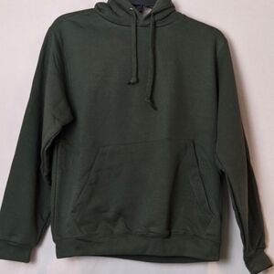 Boohoo Man Green Basic Pullover Lounge Athleisure Hoodie size XS
